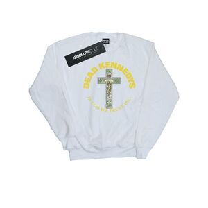 Dead Kennedys Mens In God We Trust Sweatshirt / White
